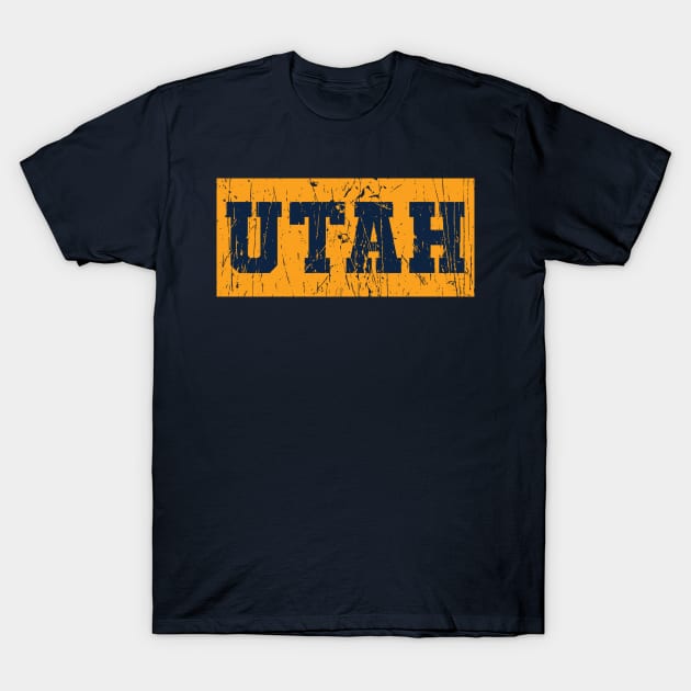 UTAH / Jazz T-Shirt by Nagorniak